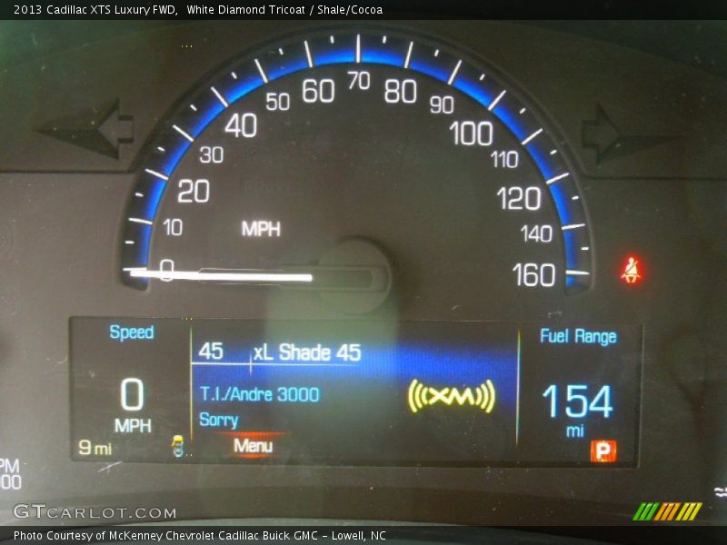 White Diamond Tricoat / Shale/Cocoa 2013 Cadillac XTS Luxury FWD