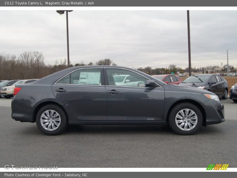 Magnetic Gray Metallic / Ash 2012 Toyota Camry L