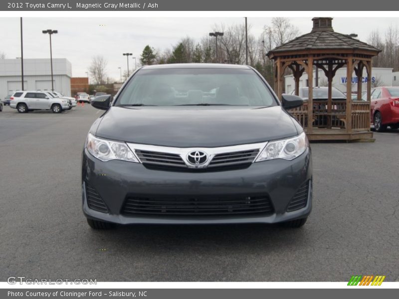 Magnetic Gray Metallic / Ash 2012 Toyota Camry L