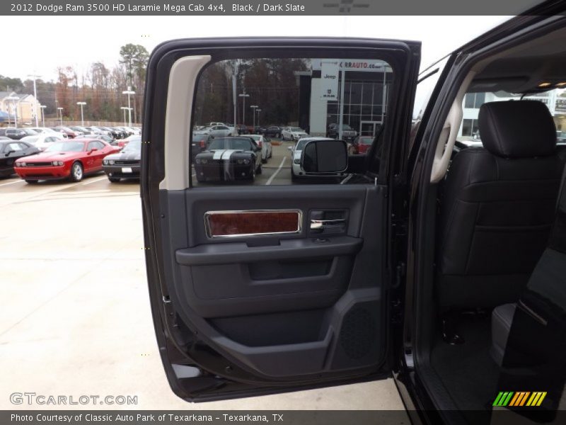 Black / Dark Slate 2012 Dodge Ram 3500 HD Laramie Mega Cab 4x4