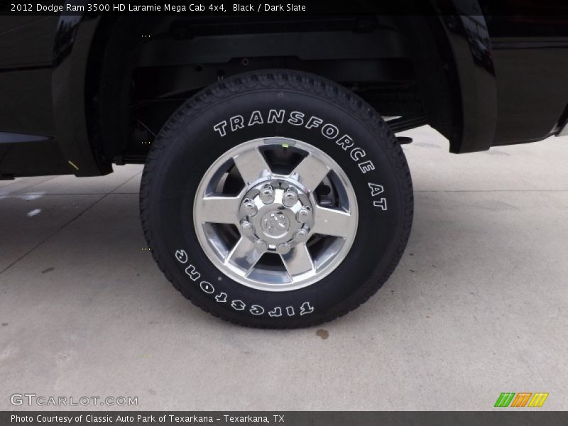 Black / Dark Slate 2012 Dodge Ram 3500 HD Laramie Mega Cab 4x4