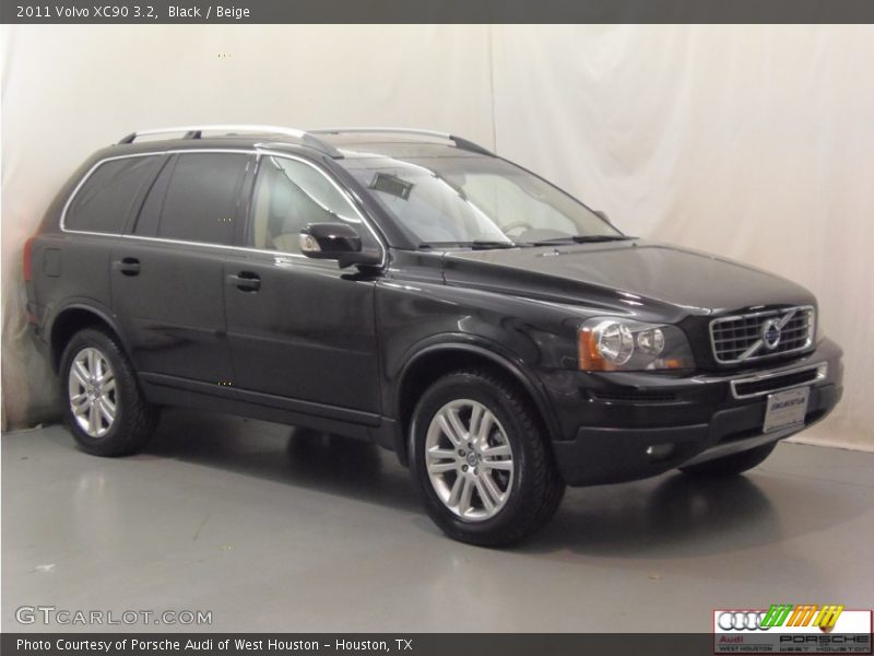 Black / Beige 2011 Volvo XC90 3.2