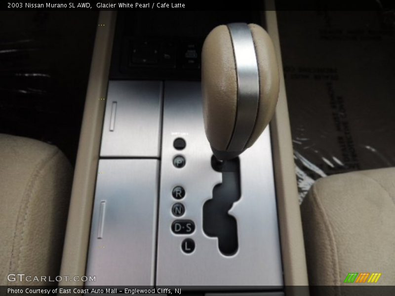 Glacier White Pearl / Cafe Latte 2003 Nissan Murano SL AWD