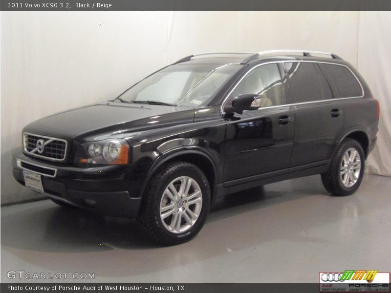 Black / Beige 2011 Volvo XC90 3.2