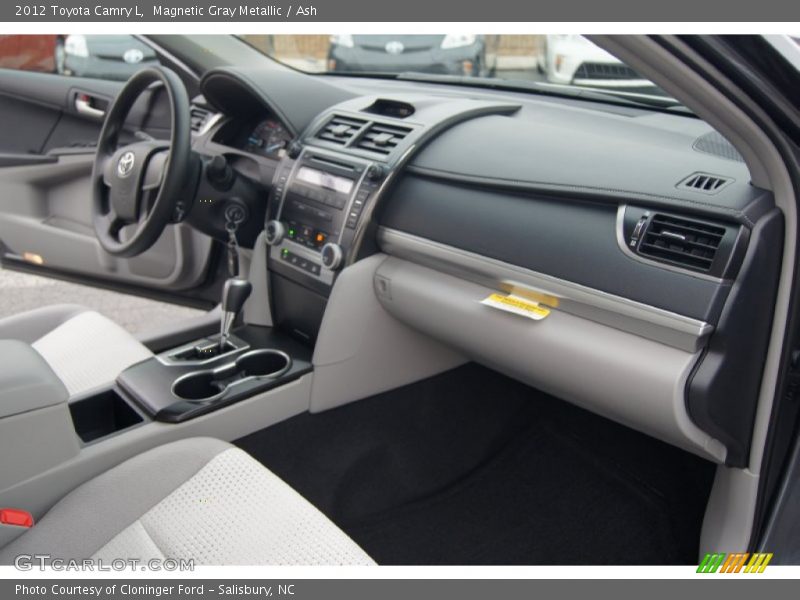 Magnetic Gray Metallic / Ash 2012 Toyota Camry L