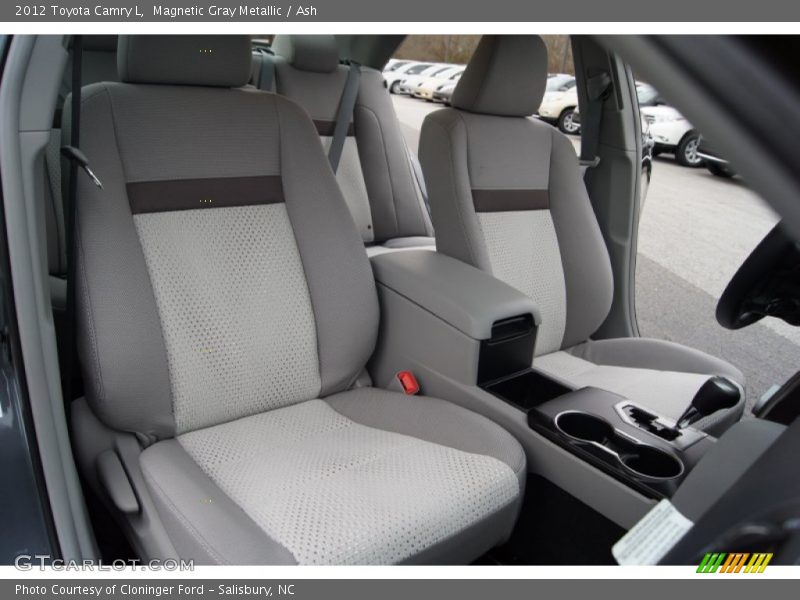 Magnetic Gray Metallic / Ash 2012 Toyota Camry L