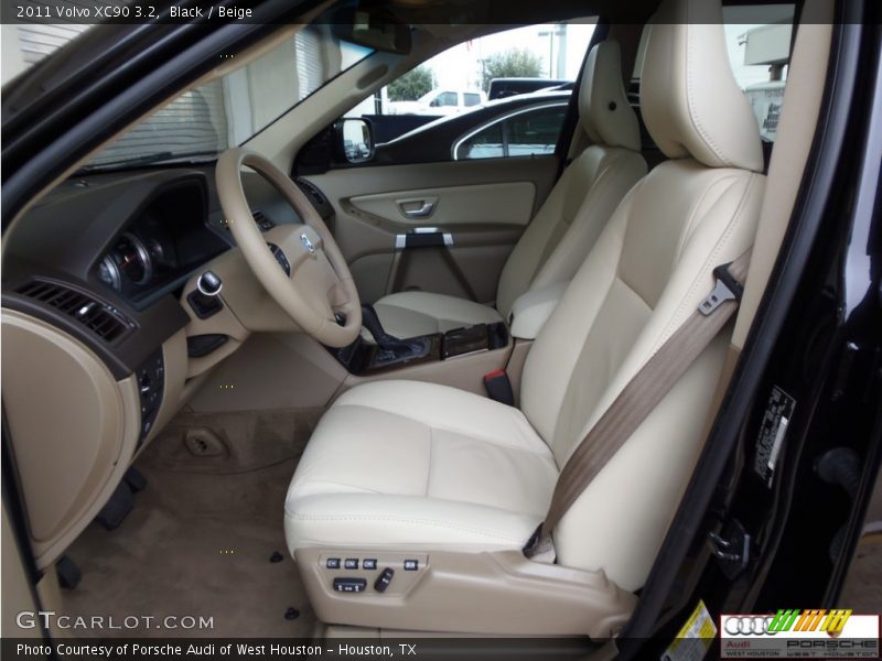 Black / Beige 2011 Volvo XC90 3.2