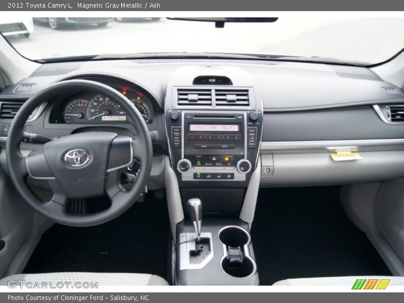 Magnetic Gray Metallic / Ash 2012 Toyota Camry L