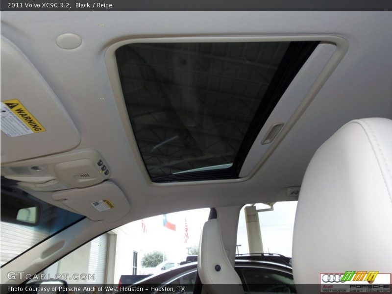 Black / Beige 2011 Volvo XC90 3.2