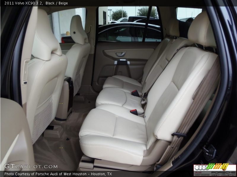 Black / Beige 2011 Volvo XC90 3.2