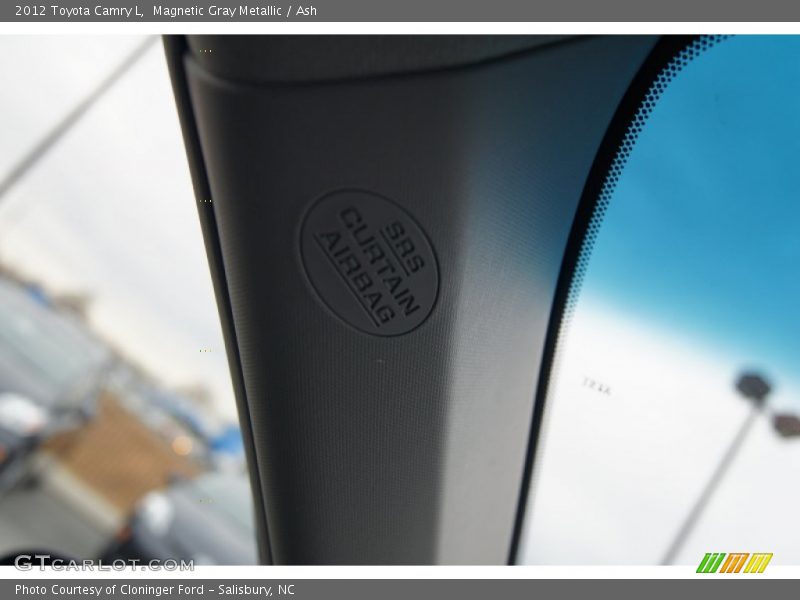 Magnetic Gray Metallic / Ash 2012 Toyota Camry L