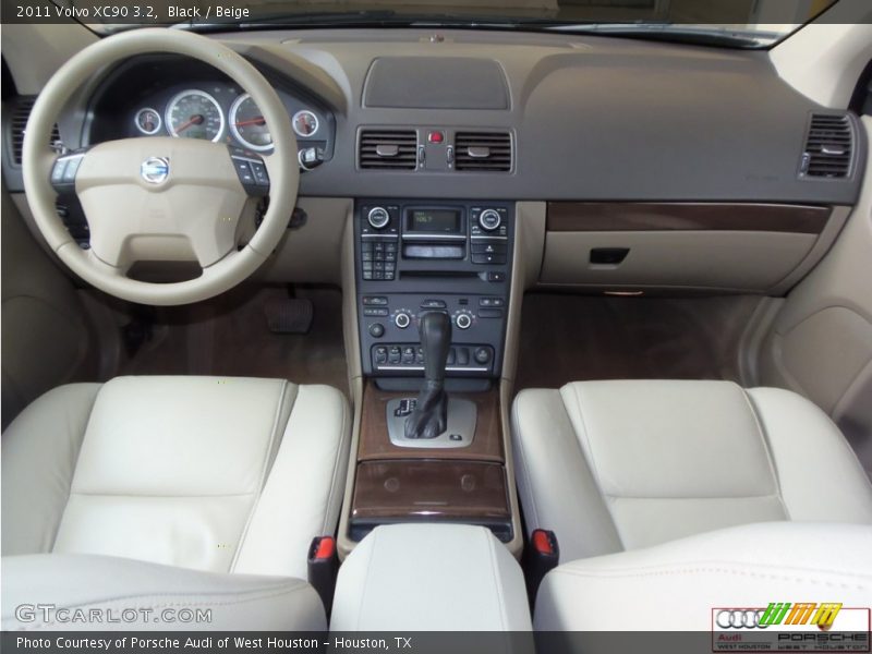 Black / Beige 2011 Volvo XC90 3.2