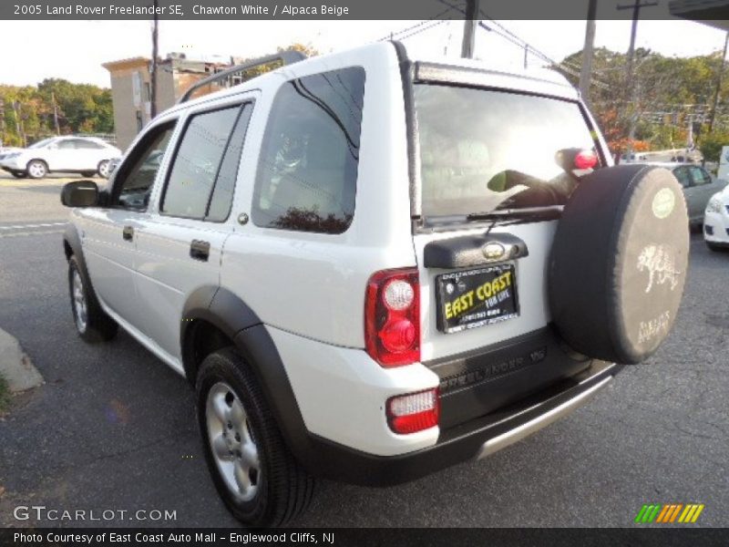 Chawton White / Alpaca Beige 2005 Land Rover Freelander SE