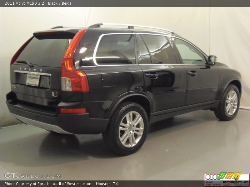 Black / Beige 2011 Volvo XC90 3.2
