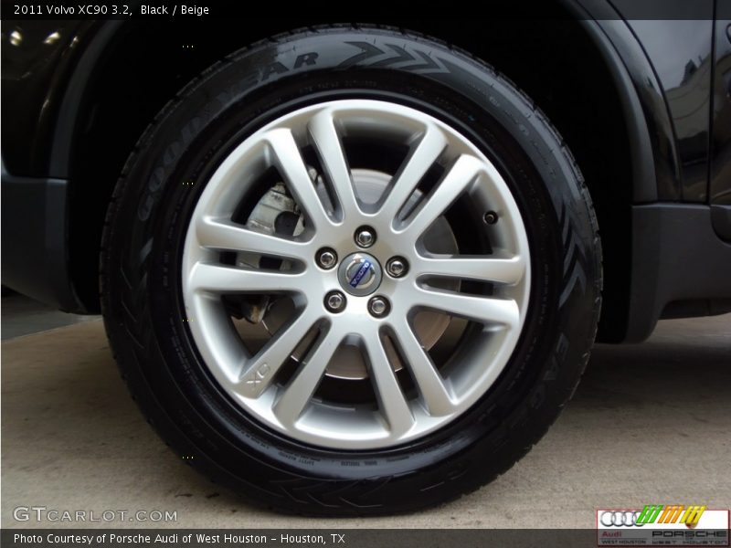 Black / Beige 2011 Volvo XC90 3.2