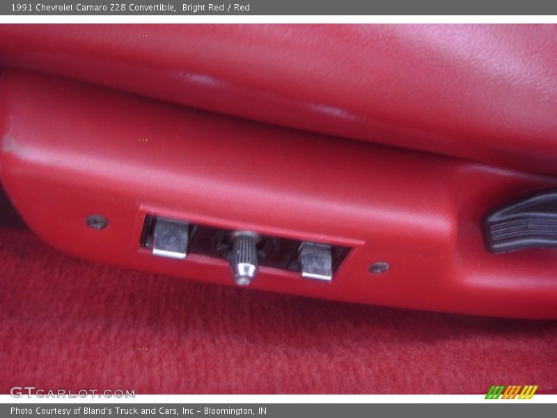 Bright Red / Red 1991 Chevrolet Camaro Z28 Convertible
