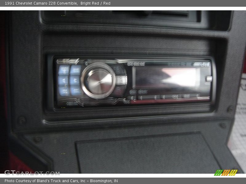 Bright Red / Red 1991 Chevrolet Camaro Z28 Convertible