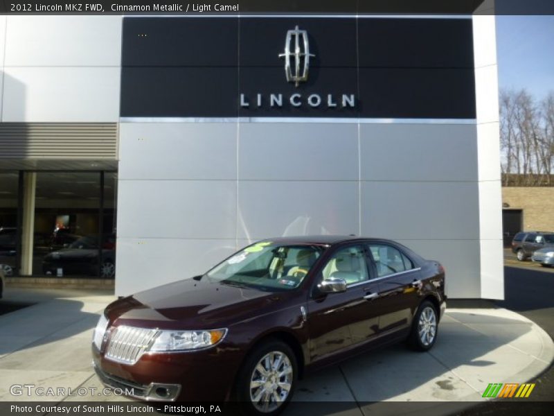 Cinnamon Metallic / Light Camel 2012 Lincoln MKZ FWD