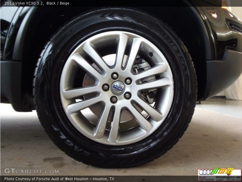 Black / Beige 2011 Volvo XC90 3.2
