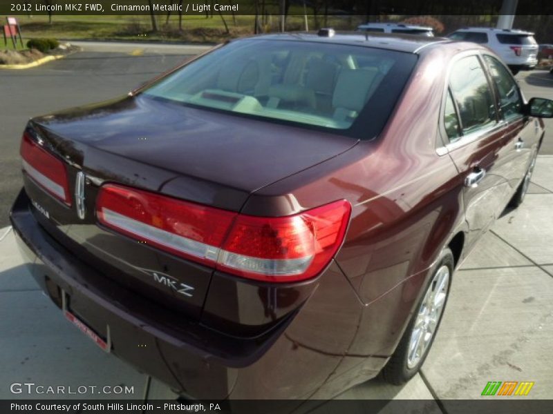 Cinnamon Metallic / Light Camel 2012 Lincoln MKZ FWD