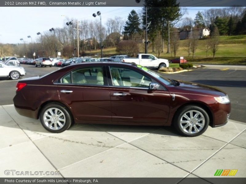 Cinnamon Metallic / Light Camel 2012 Lincoln MKZ FWD