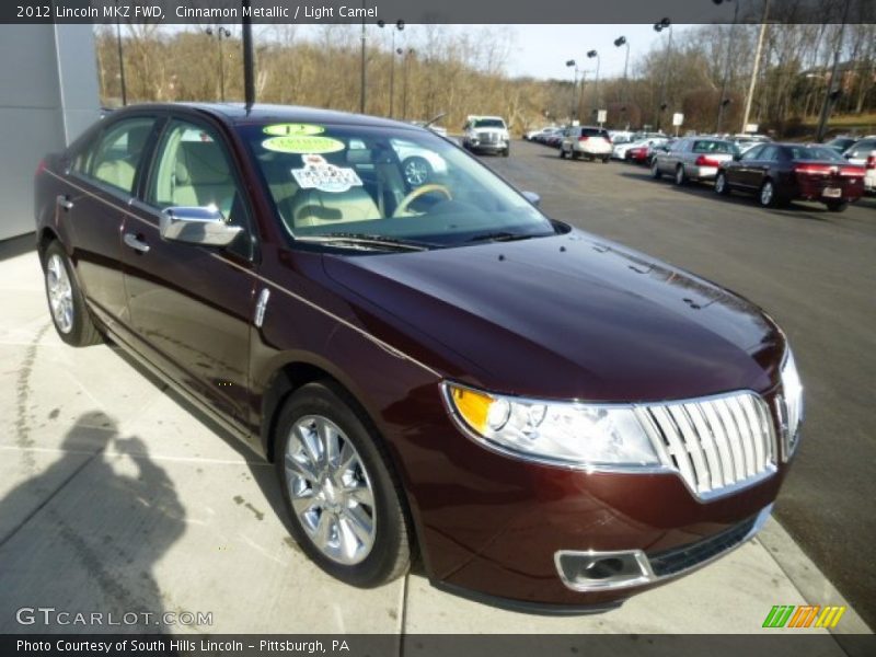 Cinnamon Metallic / Light Camel 2012 Lincoln MKZ FWD