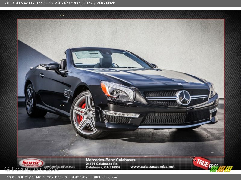 Black / AMG Black 2013 Mercedes-Benz SL 63 AMG Roadster