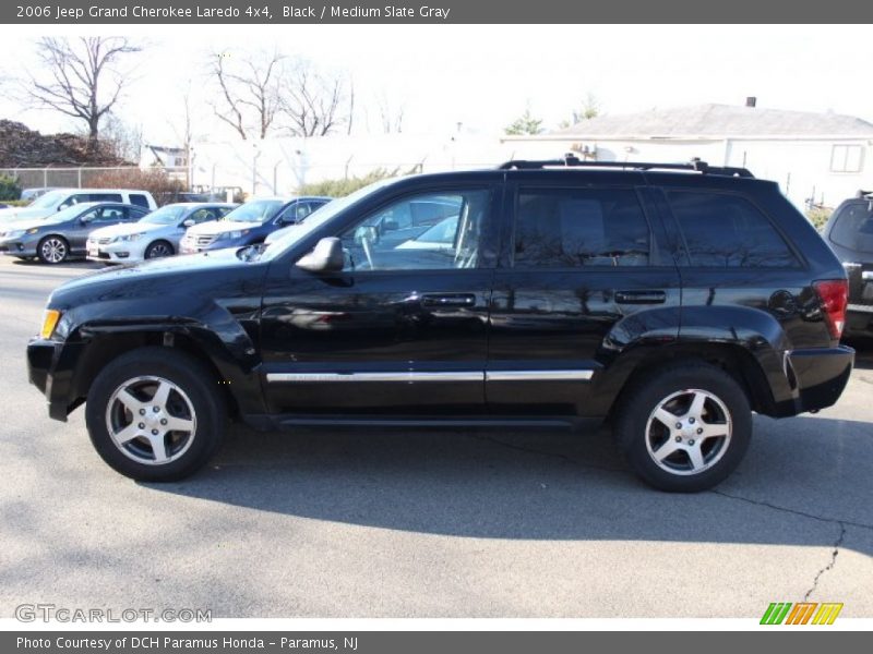 Black / Medium Slate Gray 2006 Jeep Grand Cherokee Laredo 4x4