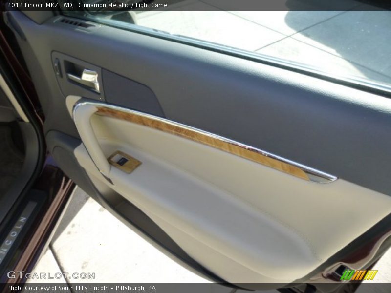 Cinnamon Metallic / Light Camel 2012 Lincoln MKZ FWD