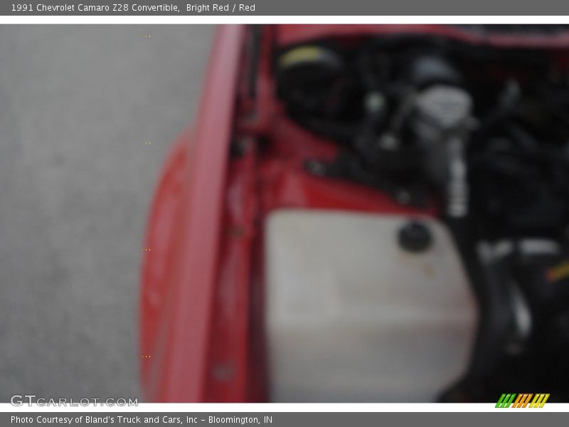 Bright Red / Red 1991 Chevrolet Camaro Z28 Convertible