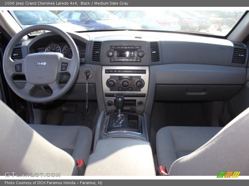 Black / Medium Slate Gray 2006 Jeep Grand Cherokee Laredo 4x4