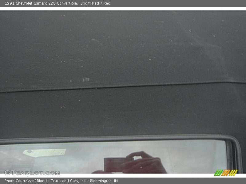 Bright Red / Red 1991 Chevrolet Camaro Z28 Convertible