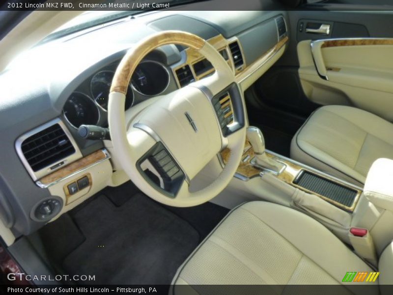 Cinnamon Metallic / Light Camel 2012 Lincoln MKZ FWD