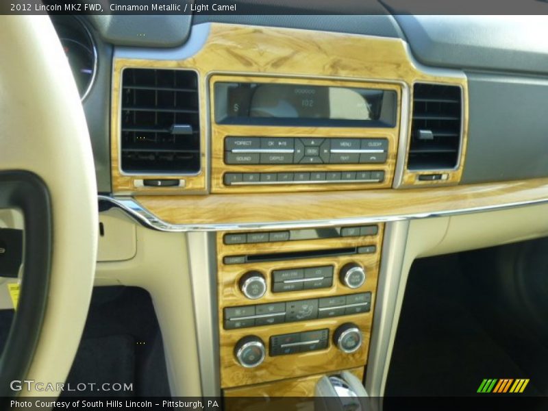 Cinnamon Metallic / Light Camel 2012 Lincoln MKZ FWD