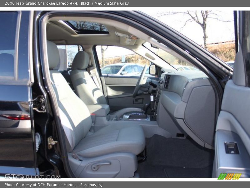 Black / Medium Slate Gray 2006 Jeep Grand Cherokee Laredo 4x4
