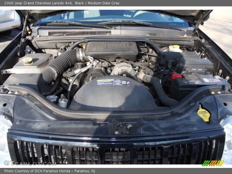 Black / Medium Slate Gray 2006 Jeep Grand Cherokee Laredo 4x4