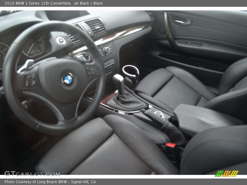 Black Interior - 2010 1 Series 128i Convertible 