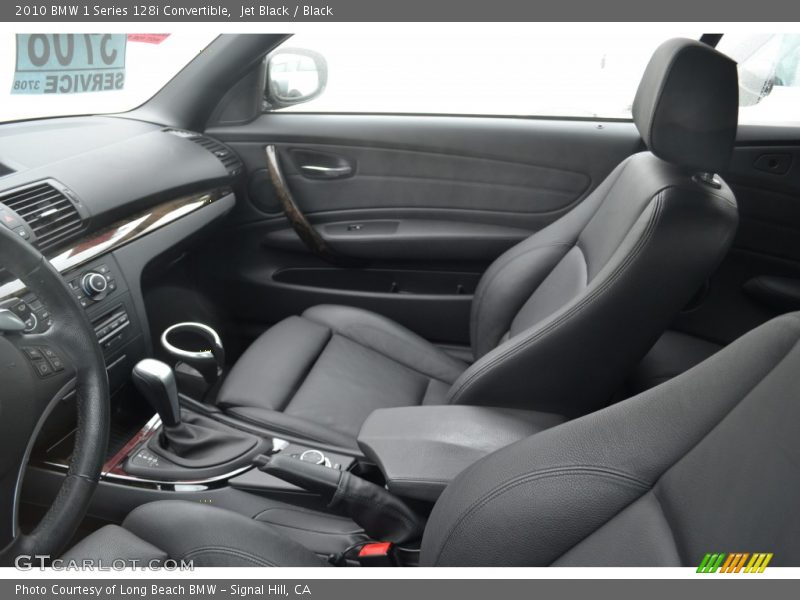 Jet Black / Black 2010 BMW 1 Series 128i Convertible