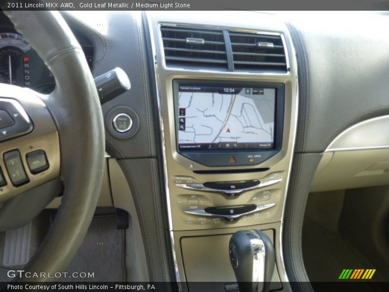 Gold Leaf Metallic / Medium Light Stone 2011 Lincoln MKX AWD