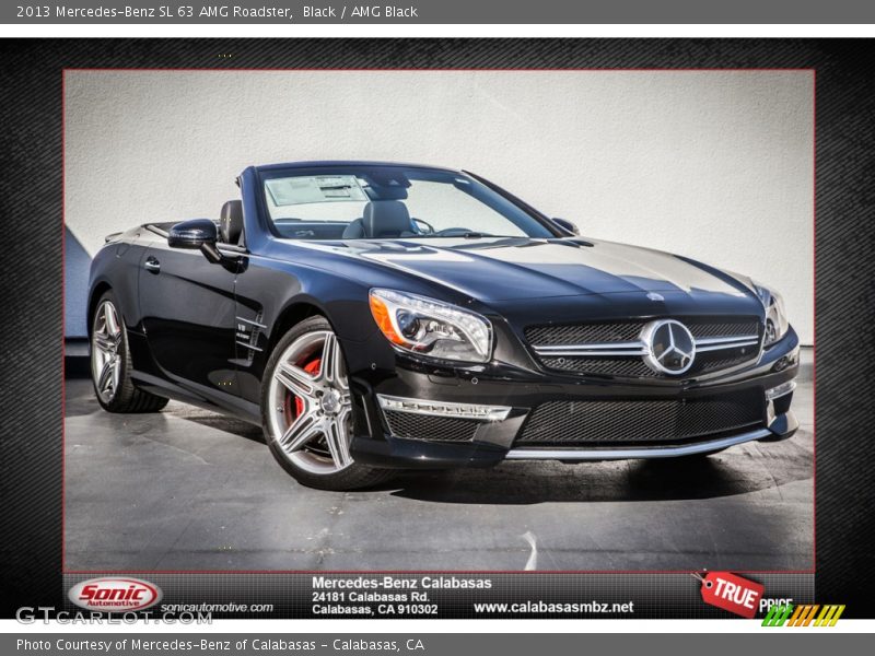 Black / AMG Black 2013 Mercedes-Benz SL 63 AMG Roadster