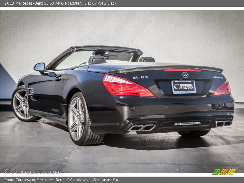 Black / AMG Black 2013 Mercedes-Benz SL 63 AMG Roadster