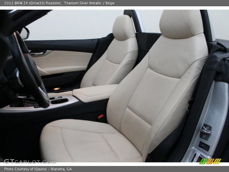 Front Seat of 2011 Z4 sDrive30i Roadster