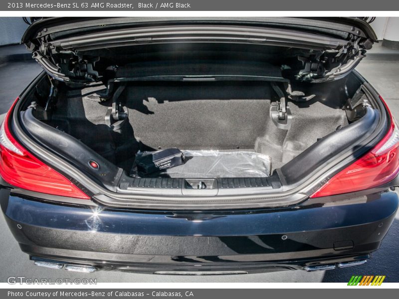  2013 SL 63 AMG Roadster Trunk