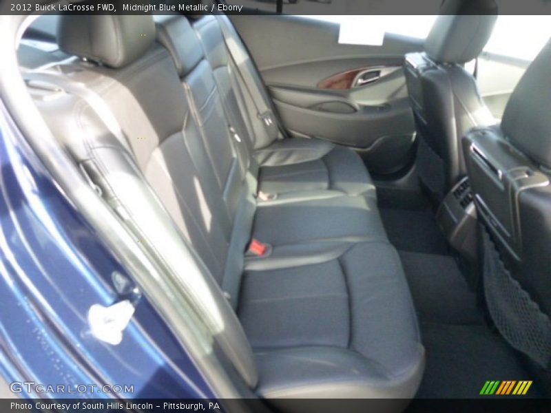Rear Seat of 2012 LaCrosse FWD