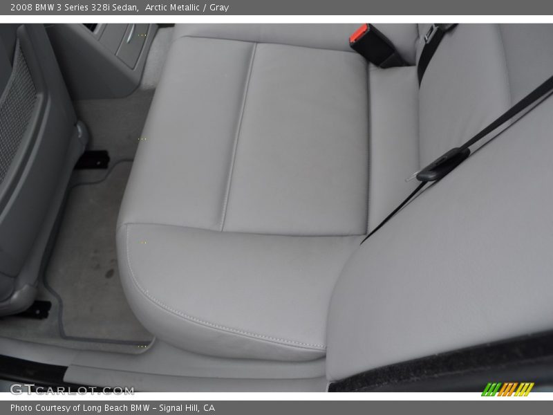 Arctic Metallic / Gray 2008 BMW 3 Series 328i Sedan