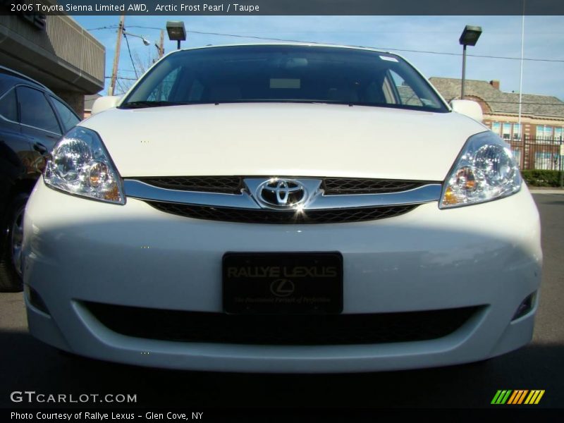 Arctic Frost Pearl / Taupe 2006 Toyota Sienna Limited AWD