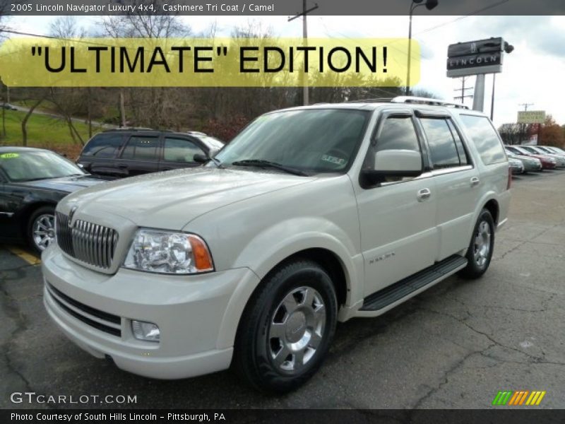 Cashmere Tri Coat / Camel 2005 Lincoln Navigator Luxury 4x4