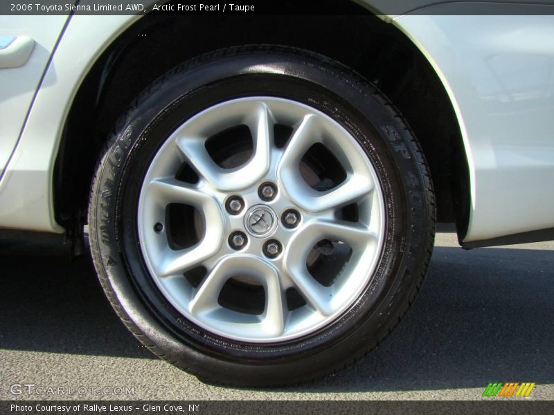 Arctic Frost Pearl / Taupe 2006 Toyota Sienna Limited AWD