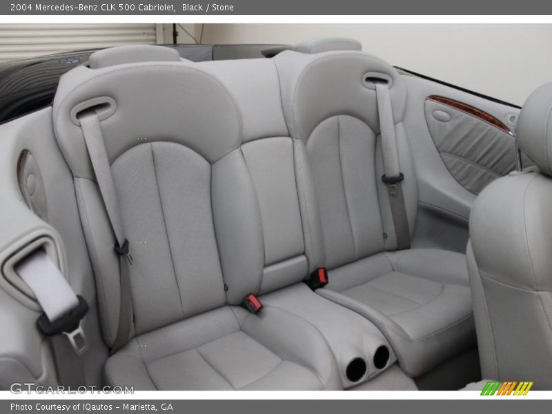 Black / Stone 2004 Mercedes-Benz CLK 500 Cabriolet