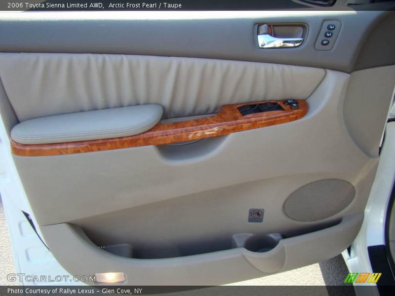 Arctic Frost Pearl / Taupe 2006 Toyota Sienna Limited AWD